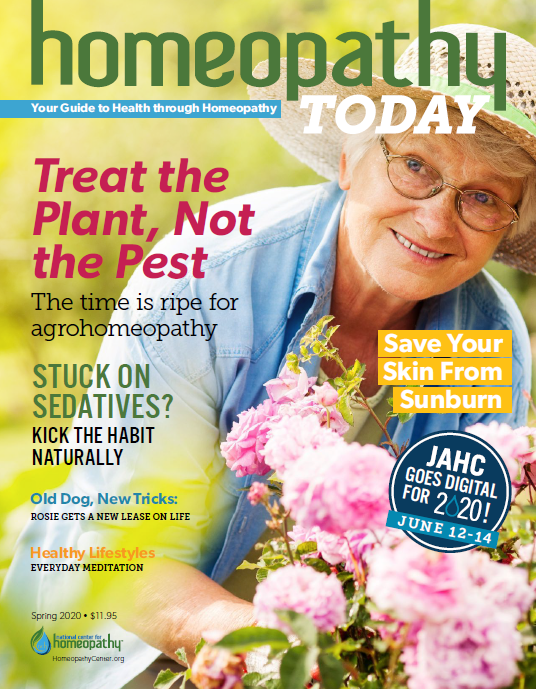 Treat the Plant - Not the Pest Homeopathy Today Article - Spring 2020